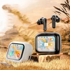 2024 Upgraded Smart Touch Screen Wireless Earbuds